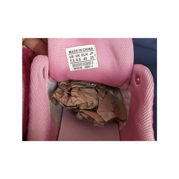 New USPS Women's sz 7.5 Pink Athletic Shoe Breast Cancer Awareness - Picture 4 of 7